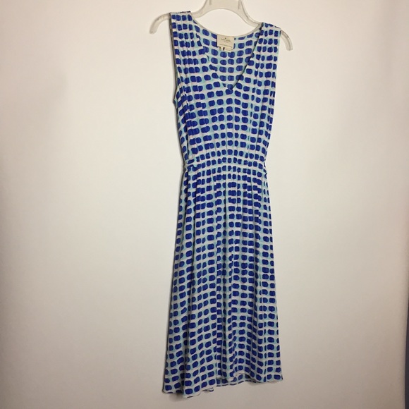 Kate Spade New York Island Stamp Tie Back Dress M - Picture 7 of 12